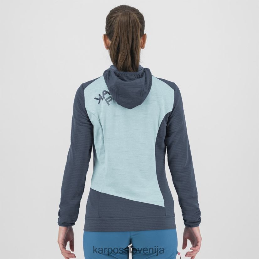 flis| vintage indigo/akvamarin P4ZDFZ1181 Karpos nuvolau w flis ženske