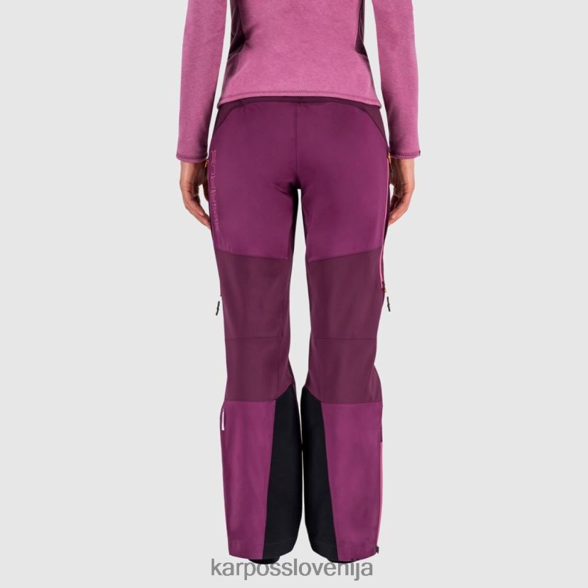 hlače| bela/črna P4ZDFZ1399 Karpos marmolada v hlačah ženske