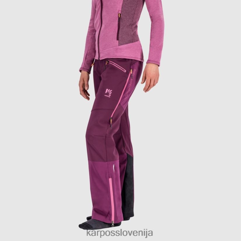 hlače| bela/črna P4ZDFZ1399 Karpos marmolada v hlačah ženske