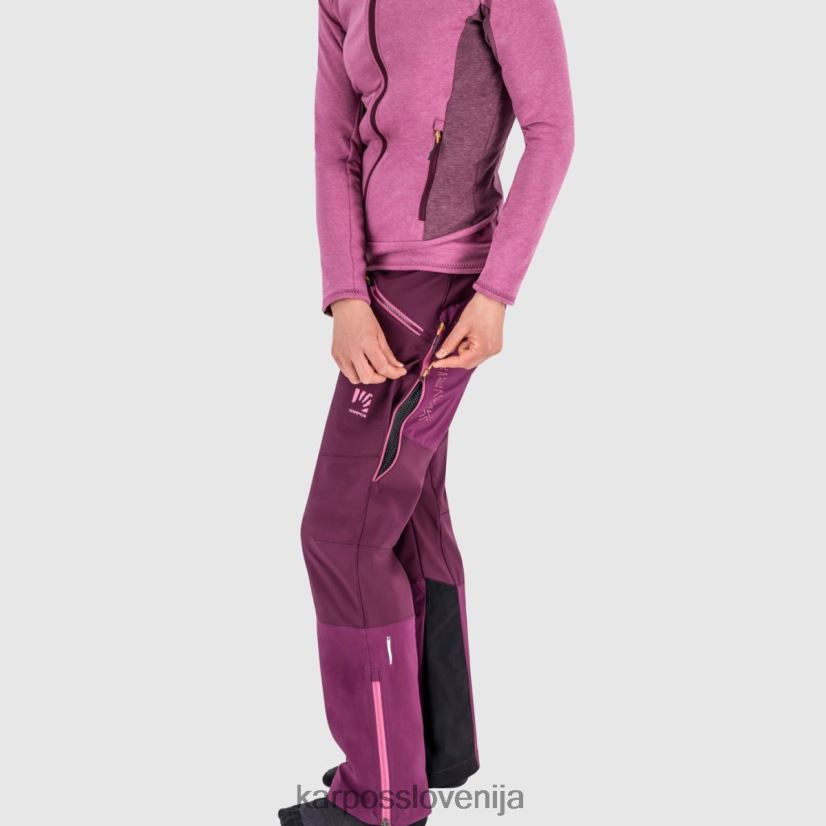 hlače| bela/črna P4ZDFZ1399 Karpos marmolada v hlačah ženske