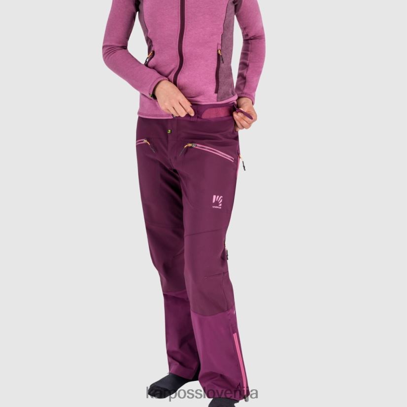 hlače| bela/črna P4ZDFZ1399 Karpos marmolada v hlačah ženske