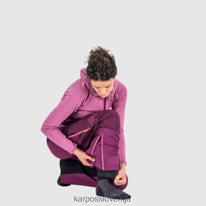 hlače| bela/črna P4ZDFZ1399 Karpos marmolada v hlačah ženske