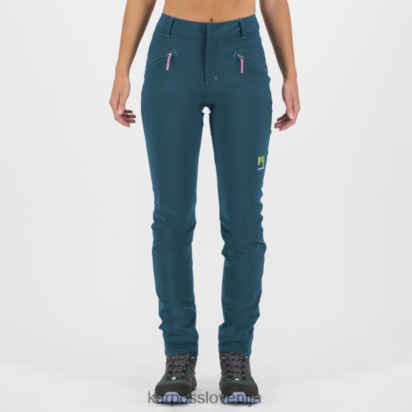 hlače| corsair/jadransko modra P4ZDFZ1513 Karpos fantasia evo w hlače ženske