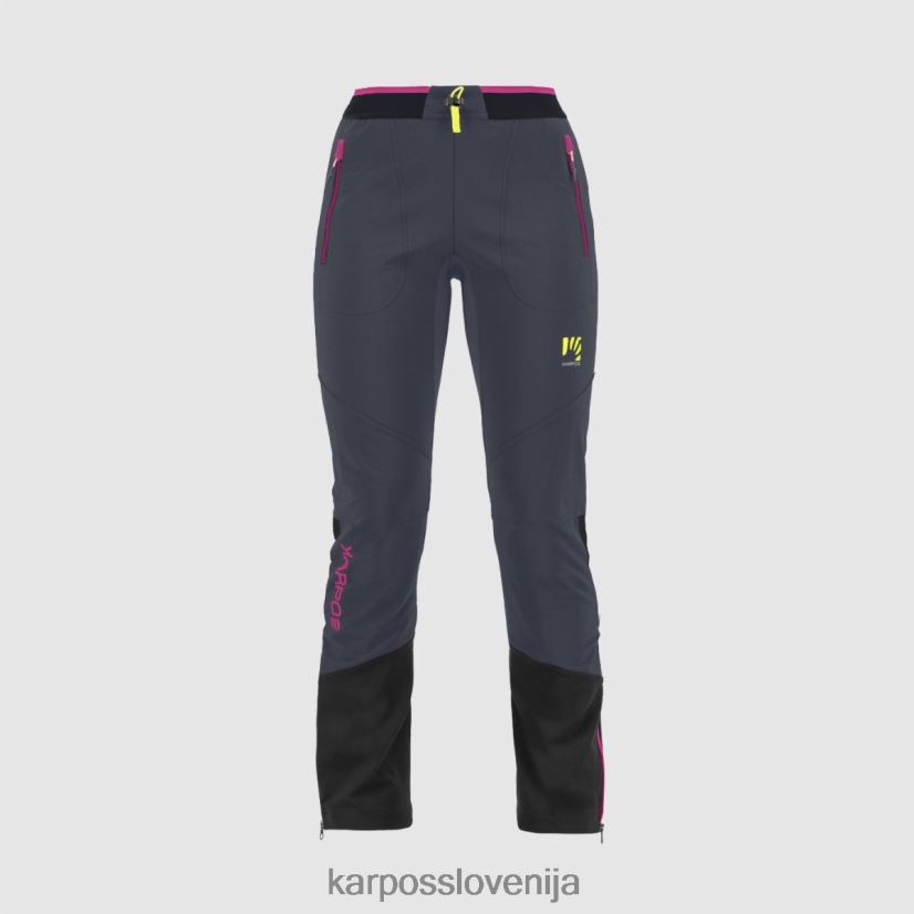 hlače| indijsko črnilo/kabaret P4ZDFZ1407 Karpos alagna plus evo w hlače ženske