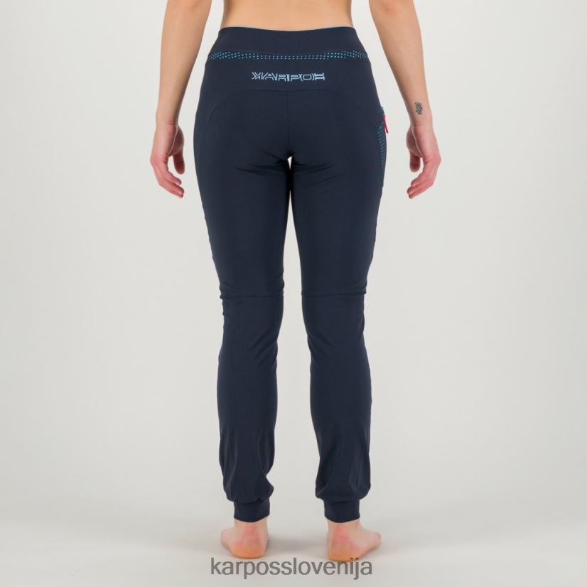 hlače| nebesni kapitan/modri atol P4ZDFZ1536 Karpos lahkotne w hlače ženske