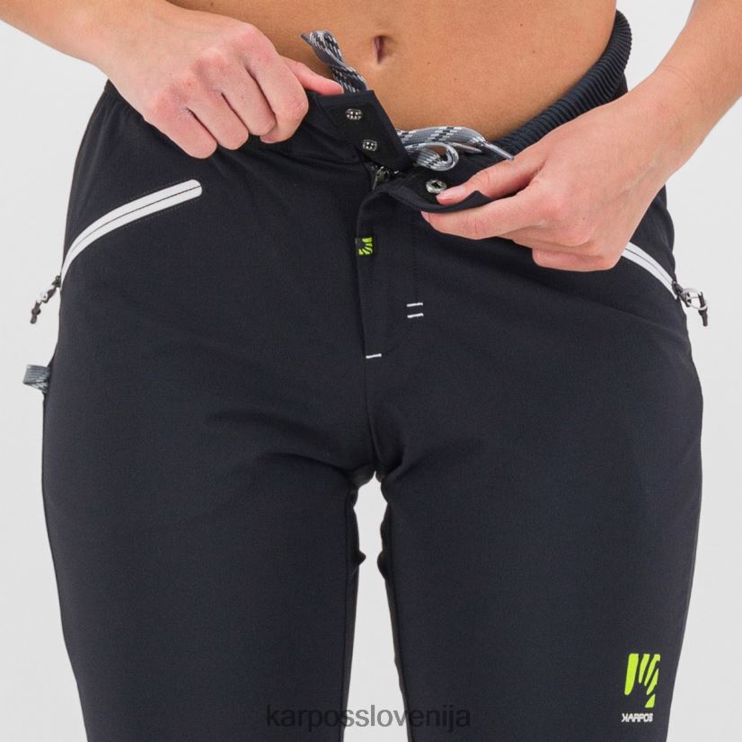 hlače| Črna P4ZDFZ1418 Karpos plezalne hlače k-performance ženske