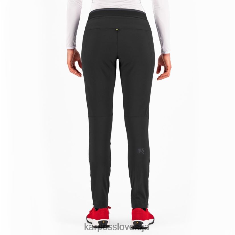 hlače| črna temno siva P4ZDFZ1446 Karpos pietena s hlačami ženske