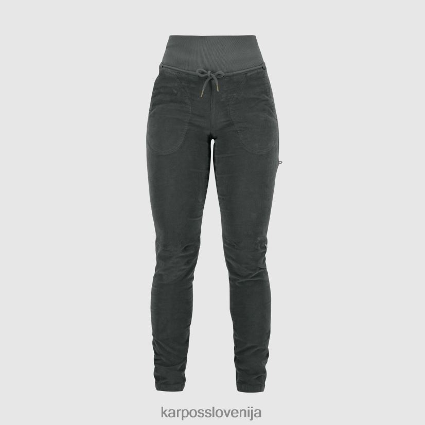 hlače| črni pesek P4ZDFZ1476 Karpos abete evo w hlače ženske