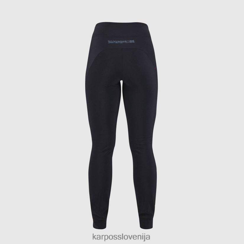 hlače| črno roza fluo P4ZDFZ1519 Karpos lahkotne zimske hlače ženske