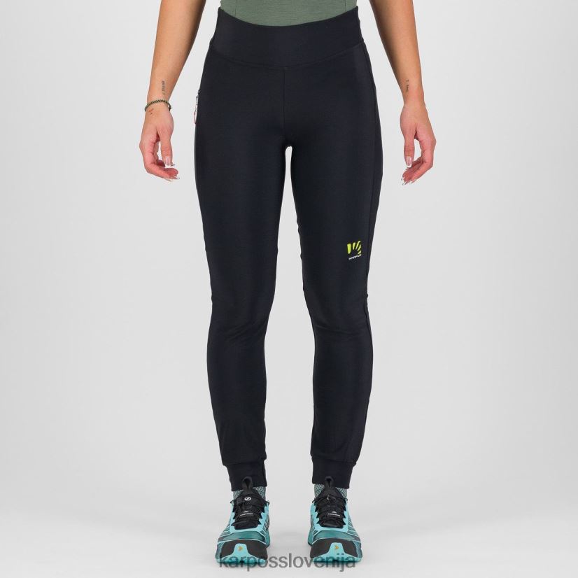 hlače| črno roza fluo P4ZDFZ1519 Karpos lahkotne zimske hlače ženske
