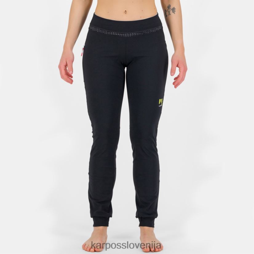 hlače| črnobela P4ZDFZ1534 Karpos lahkotne w hlače ženske