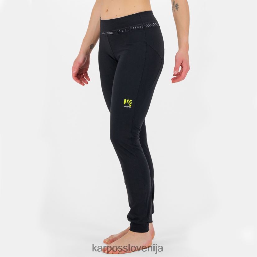 hlače| črnobela P4ZDFZ1534 Karpos lahkotne w hlače ženske