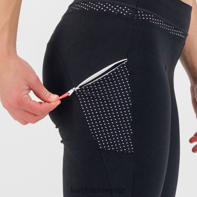 hlače| črnobela P4ZDFZ1534 Karpos lahkotne w hlače ženske