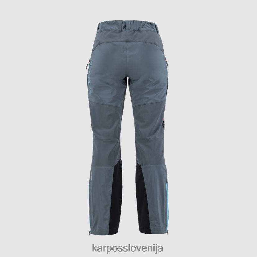hlače| temno skrilavec/modri atol P4ZDFZ1401 Karpos marmolada v hlačah ženske