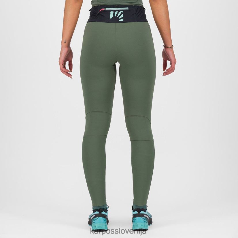 hlače| timijan/črni pesek P4ZDFZ1516 Karpos lavaredo zima w tight ženske