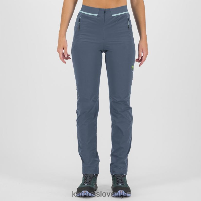 hlače| vintage indigo/akvamarin P4ZDFZ1480 Karpos tre cime w hlače ženske