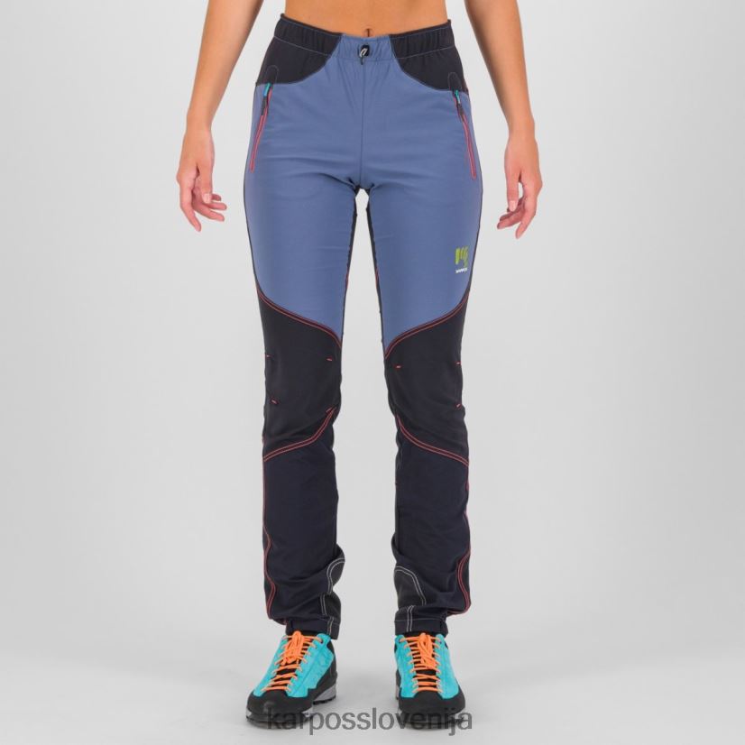 hlače| vintage indigo/črna/vroča korala P4ZDFZ1469 Karpos rock w hlače ženske