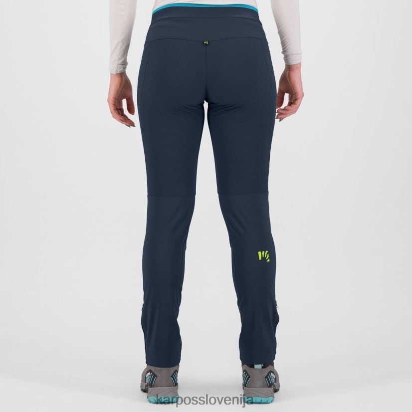 hlače| vulkanski/modri atol P4ZDFZ1448 Karpos pietena s hlačami ženske