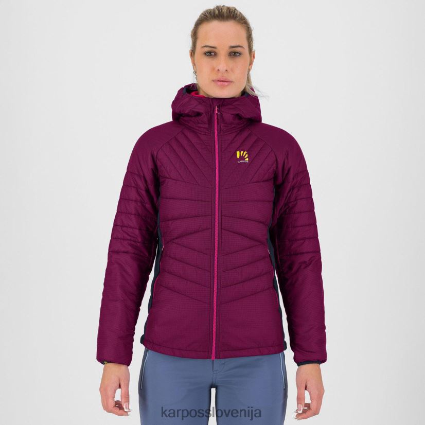jakna| boysenberry/vulcan P4ZDFZ1002 Karpos Pian longhi w jakna ženske