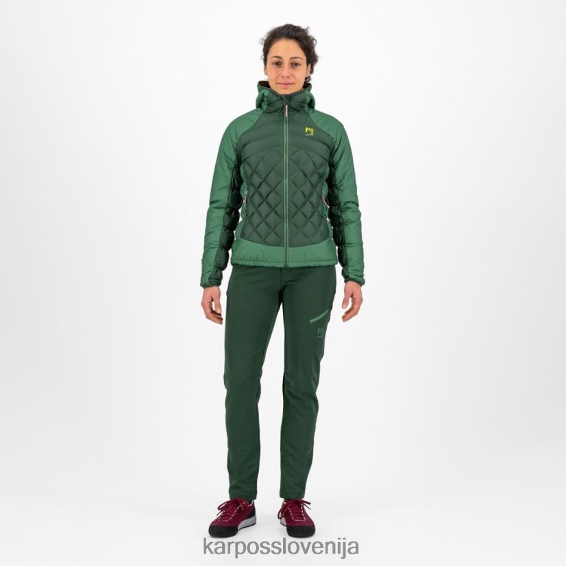 jakna| jungle green/frosty s. P4ZDFZ986 Karpos lastei active plus w jakna ženske