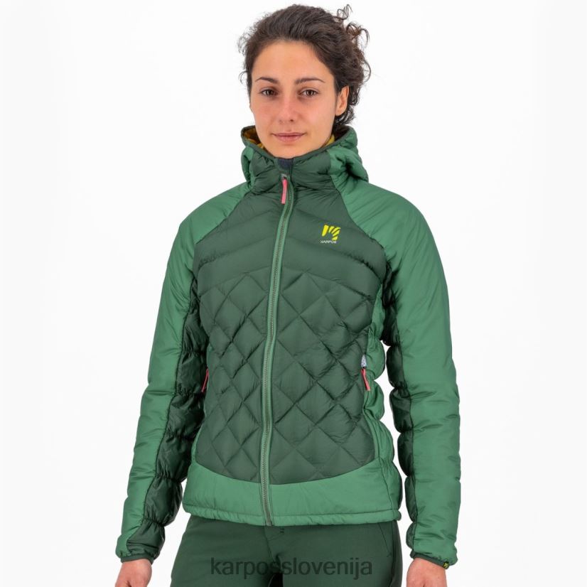 jakna| jungle green/frosty s. P4ZDFZ986 Karpos lastei active plus w jakna ženske