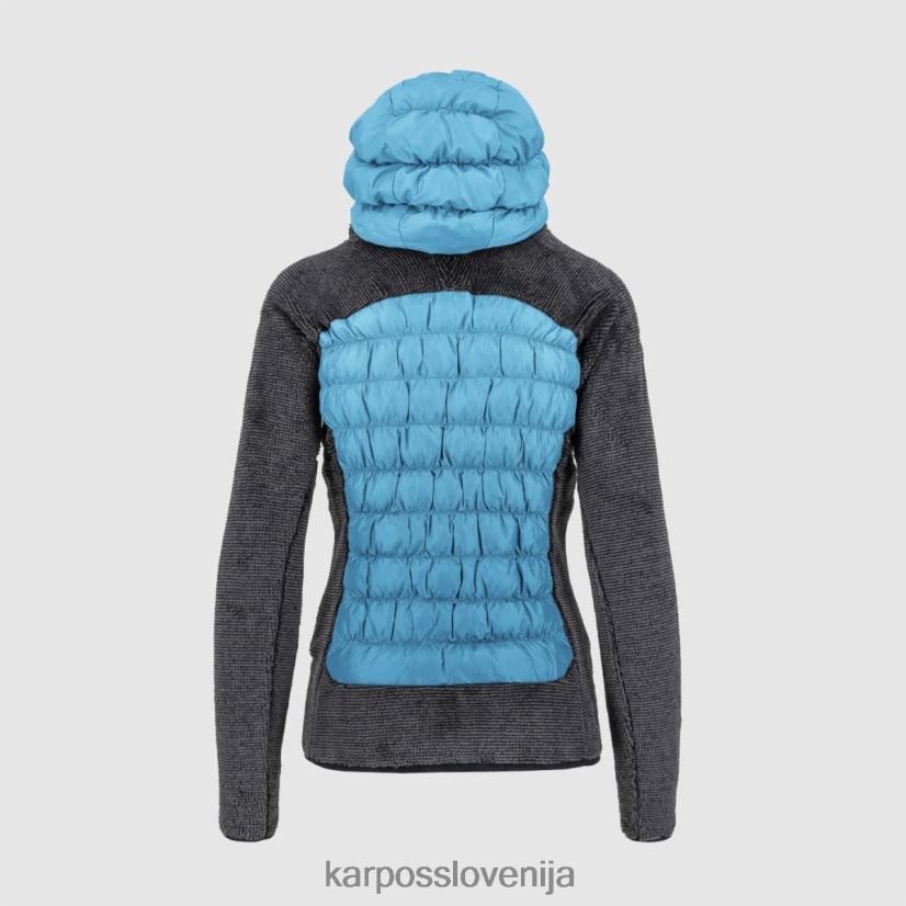jakna| modri atol/črna P4ZDFZ1028 Karpos pametna marmarol jakna ženske