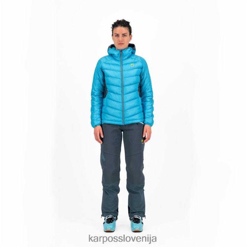 jakna| modri atol/temni skrilavec P4ZDFZ972 Karpos focobon w jakna ženske