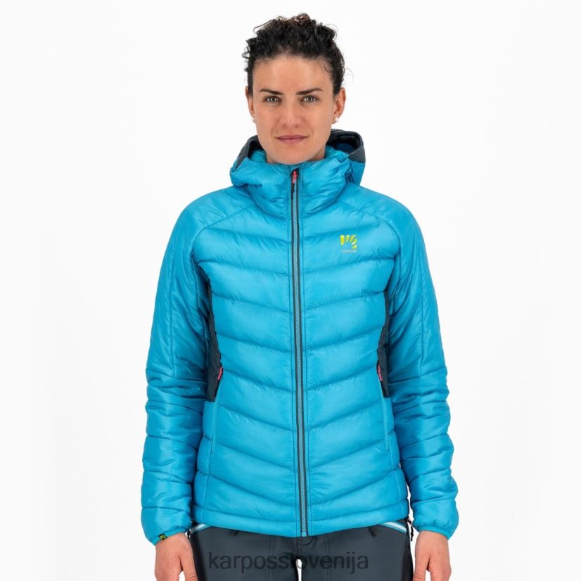 jakna| modri atol/temni skrilavec P4ZDFZ972 Karpos focobon w jakna ženske