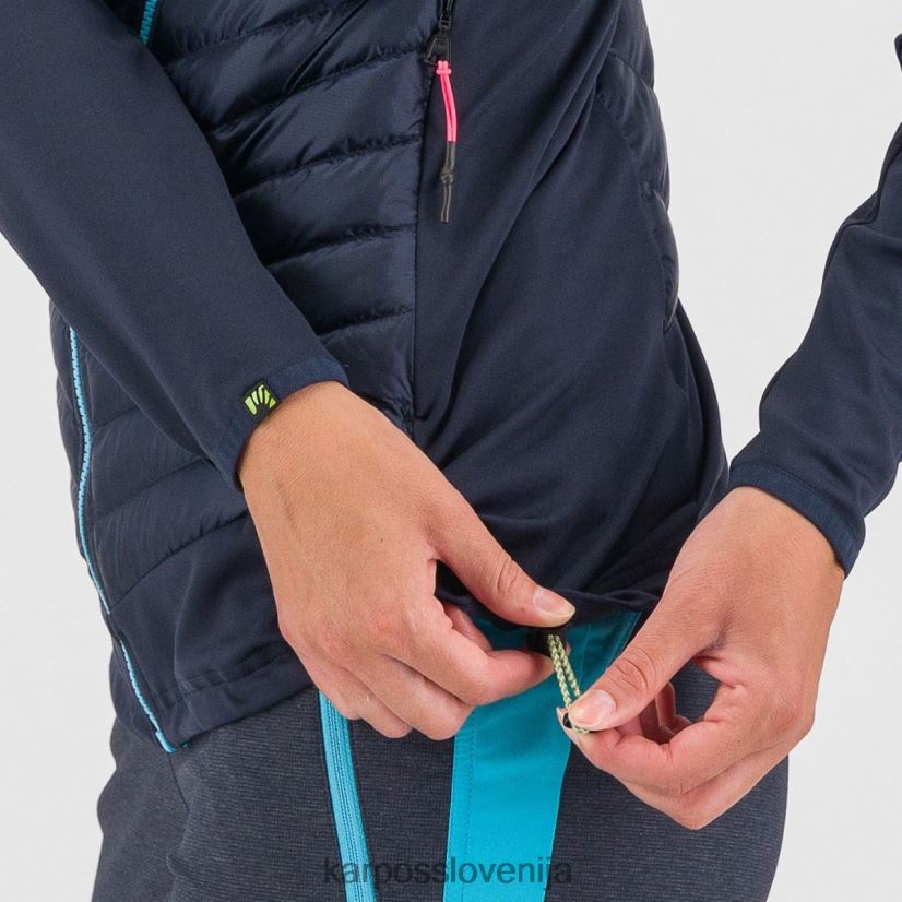 jakna| nebesni kapitan/modri atol P4ZDFZ1040 Karpos jakna sass de mura w ženske