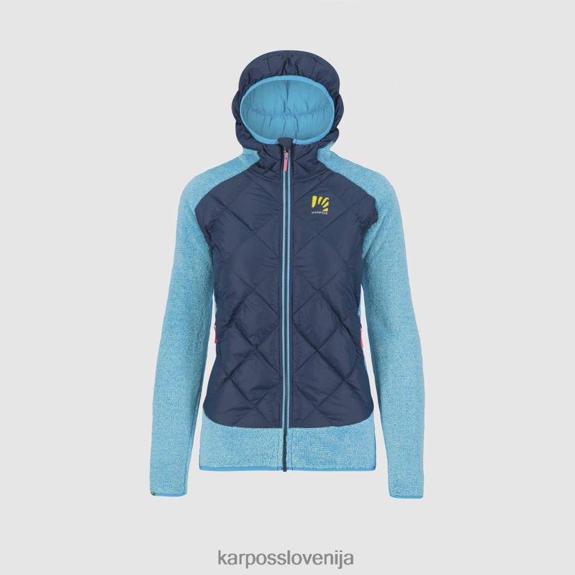 jakna| polnočni/modri atol P4ZDFZ1057 Karpos marmarol z jakno ženske