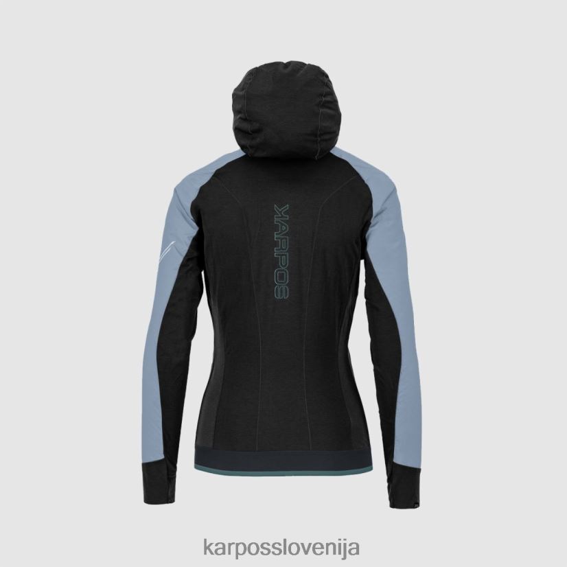 jakna| prašno modra/črna P4ZDFZ1089 Karpos zimska w jakna lavaredo ženske