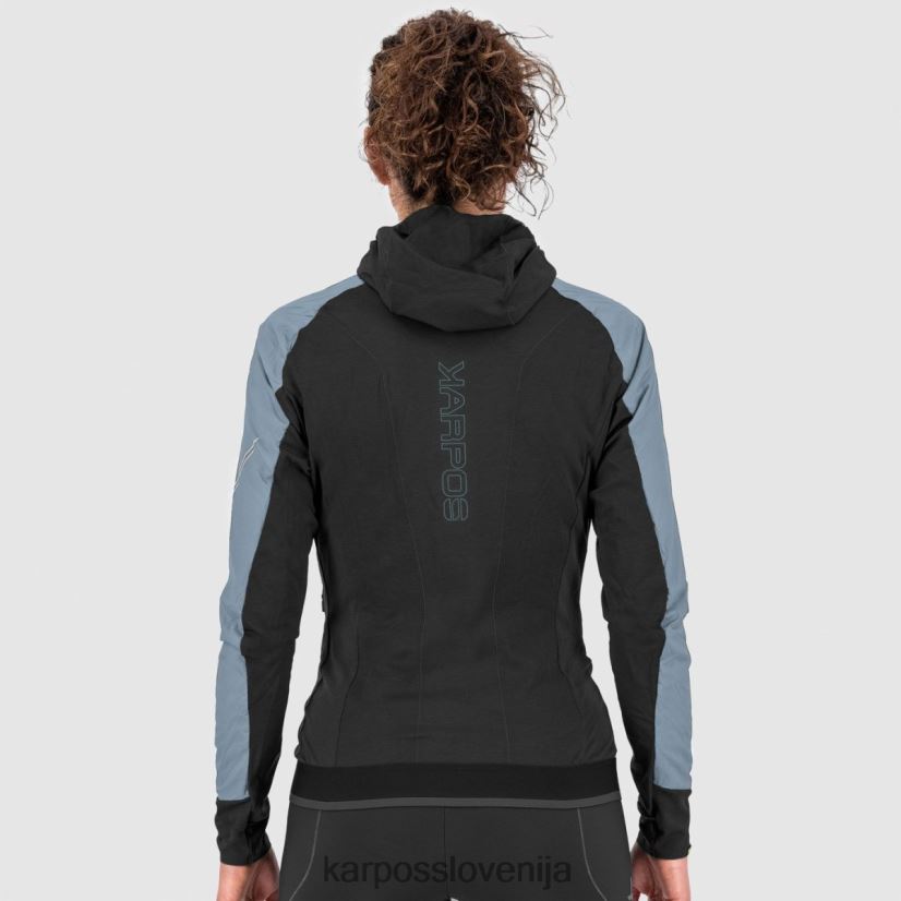 jakna| prašno modra/črna P4ZDFZ1089 Karpos zimska w jakna lavaredo ženske