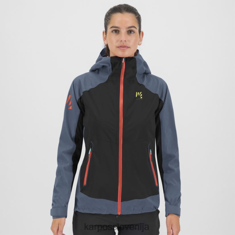 jakna| črna/vintage indigo P4ZDFZ1025 Karpos temporale w jakna ženske