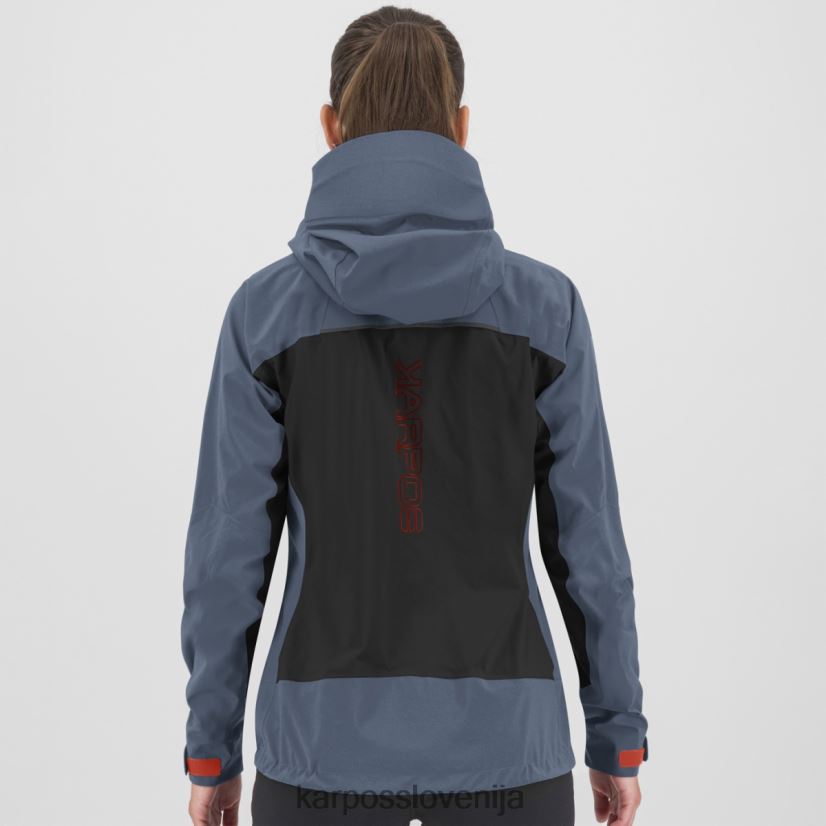 jakna| črna/vintage indigo P4ZDFZ1025 Karpos temporale w jakna ženske