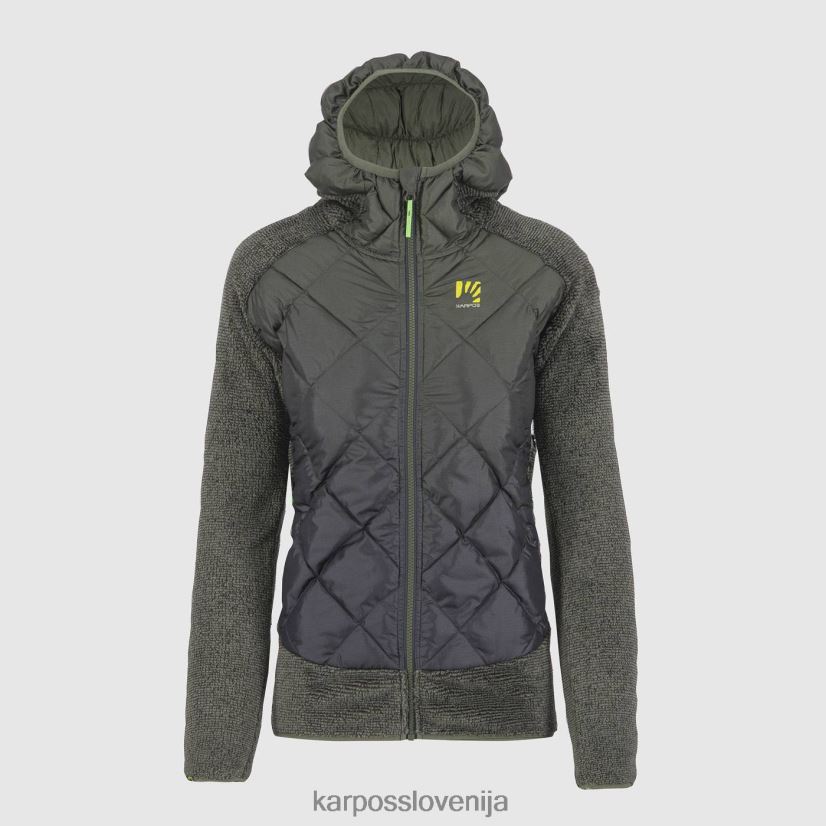 jakna| črni pesek/timijan P4ZDFZ1027 Karpos pametna marmarol jakna ženske