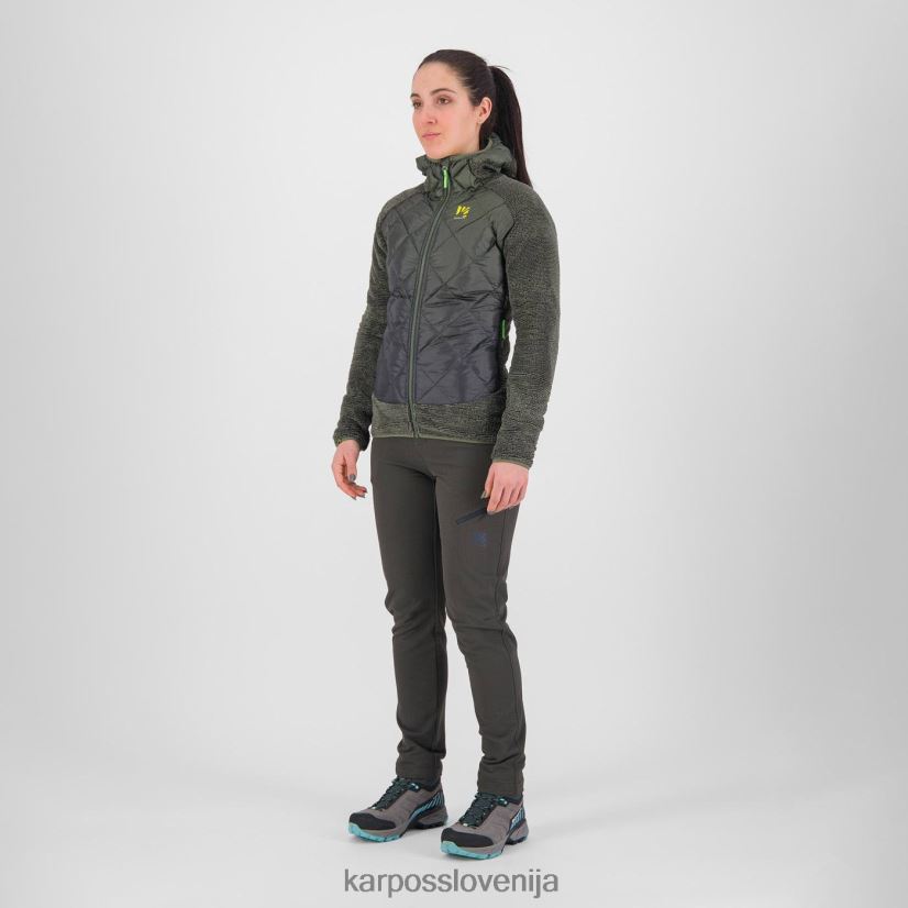 jakna| črni pesek/timijan P4ZDFZ1027 Karpos pametna marmarol jakna ženske