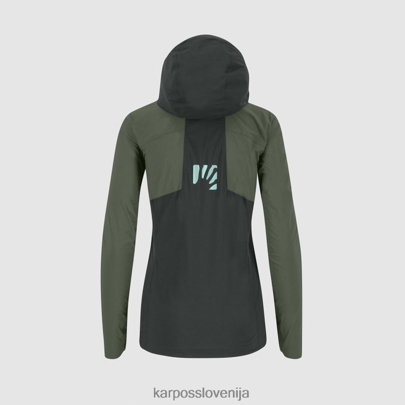 jakna| črni pesek/timijan P4ZDFZ951 Karpos jakna iz lupine valsesia ženske