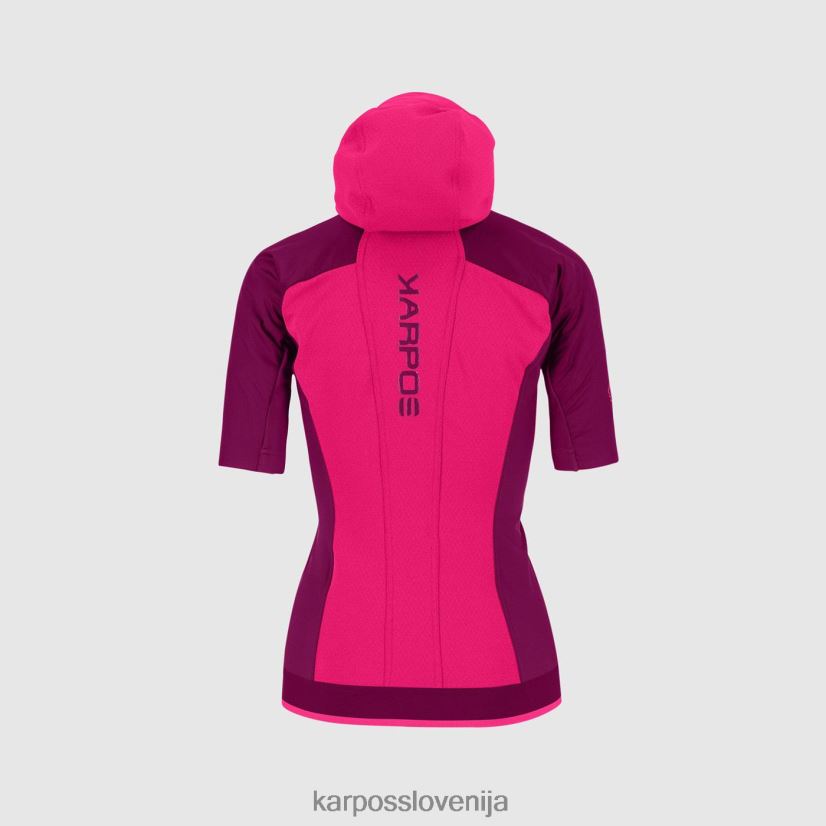 jakna| roza/boysenberry P4ZDFZ1045 Karpos alagna evo w puffy ženske