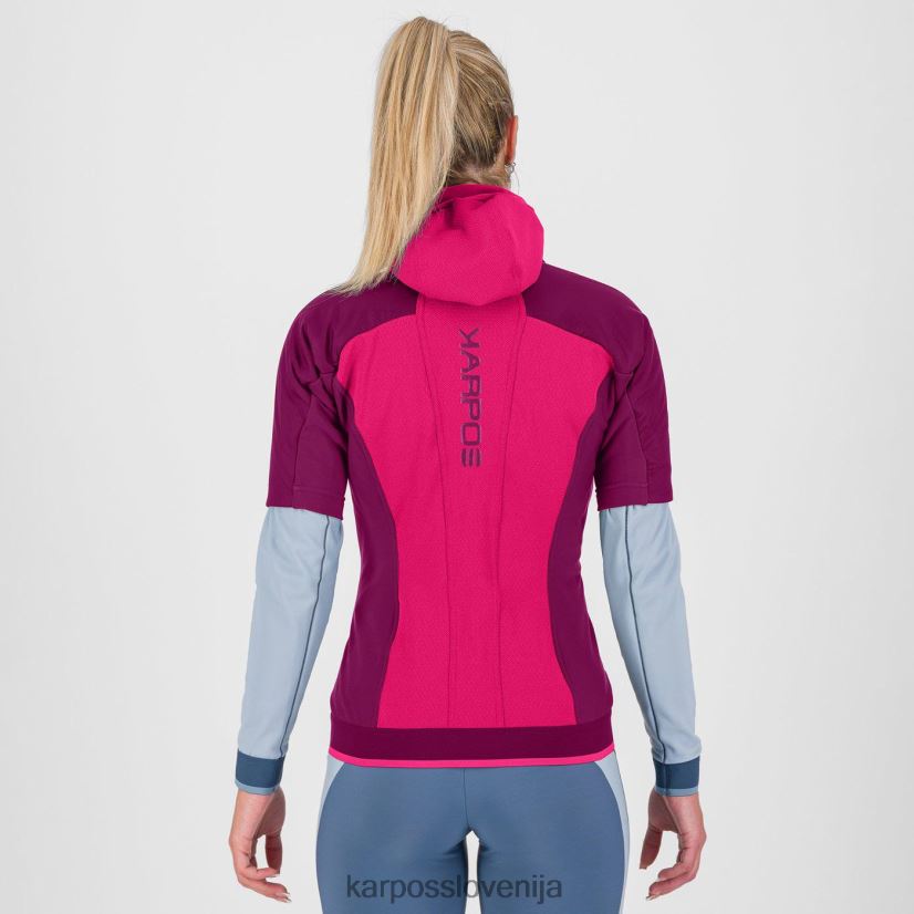 jakna| roza/boysenberry P4ZDFZ1045 Karpos alagna evo w puffy ženske