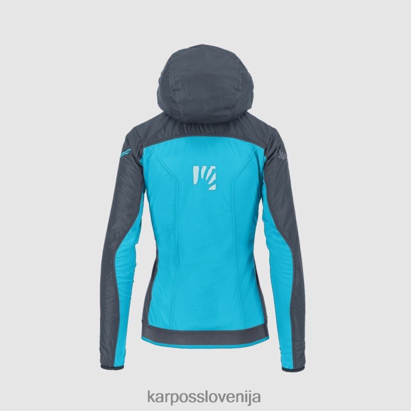 jakna| temno skrilavec/modri atol P4ZDFZ1014 Karpos federa w jakna ženske