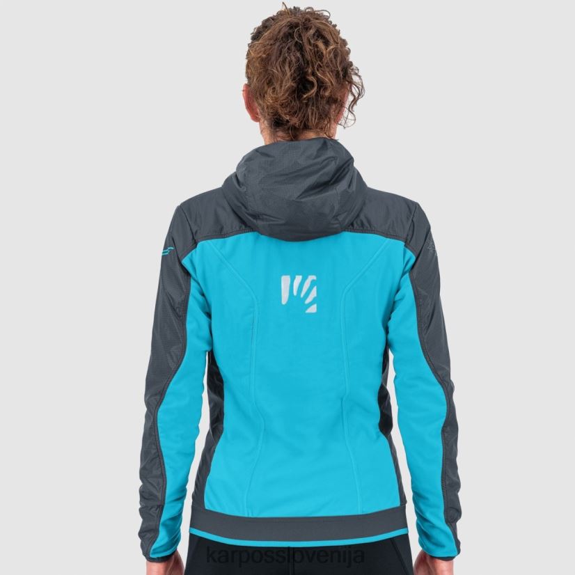 jakna| temno skrilavec/modri atol P4ZDFZ1014 Karpos federa w jakna ženske