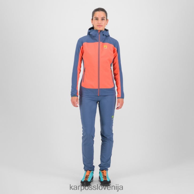 jakna| vroče korale/vintage indigo P4ZDFZ1097 Karpos parete z jakno ženske