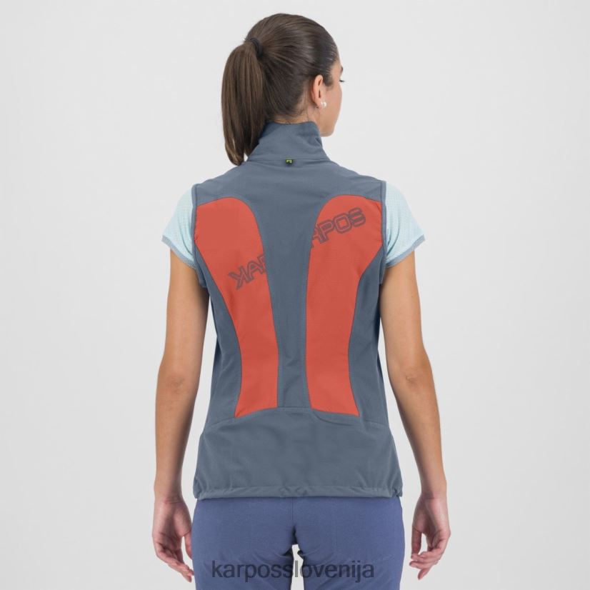 telovnik| vroče korale/vintage indigo P4ZDFZ1102 Karpos parete s telovnikom ženske