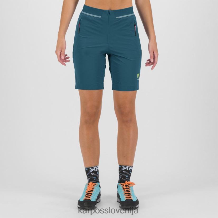 kratek| corsair/jadransko modra P4ZDFZ1559 Karpos tre cime na bermudah ženske