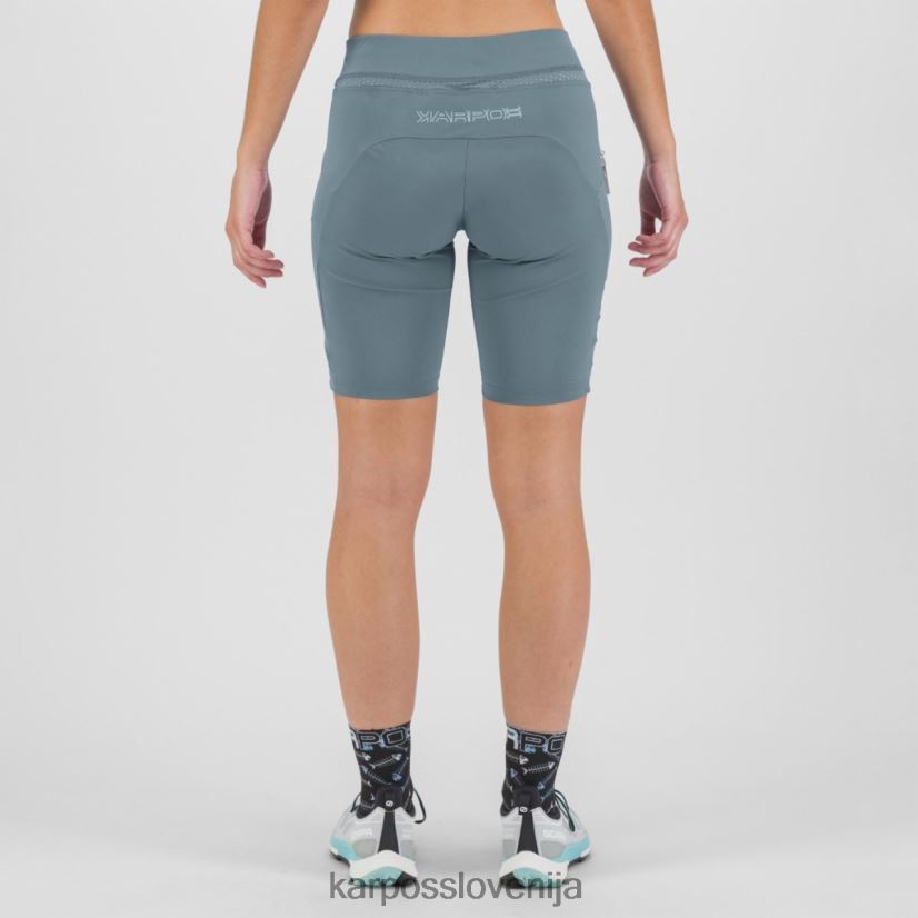 kratek| izvirsko jezero/akvamarin P4ZDFZ1594 Karpos lahkoten na bermudah ženske