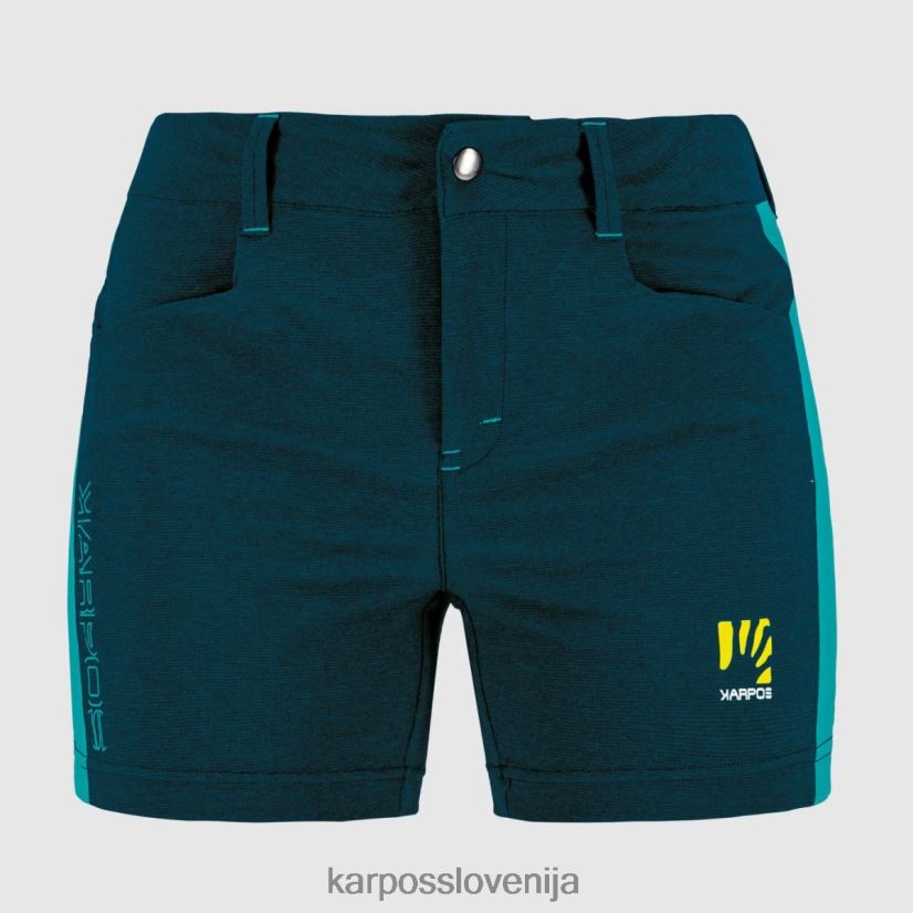 kratek| maroška modra/modra ptica P4ZDFZ1604 Karpos santa croce w kratek ženske