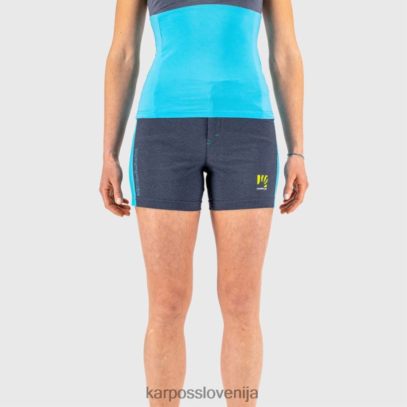 kratek| maroška modra/modra ptica P4ZDFZ1604 Karpos santa croce w kratek ženske