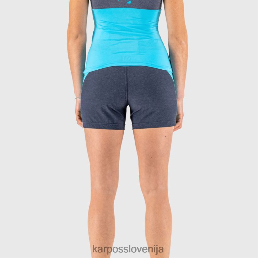 kratek| maroška modra/modra ptica P4ZDFZ1604 Karpos santa croce w kratek ženske