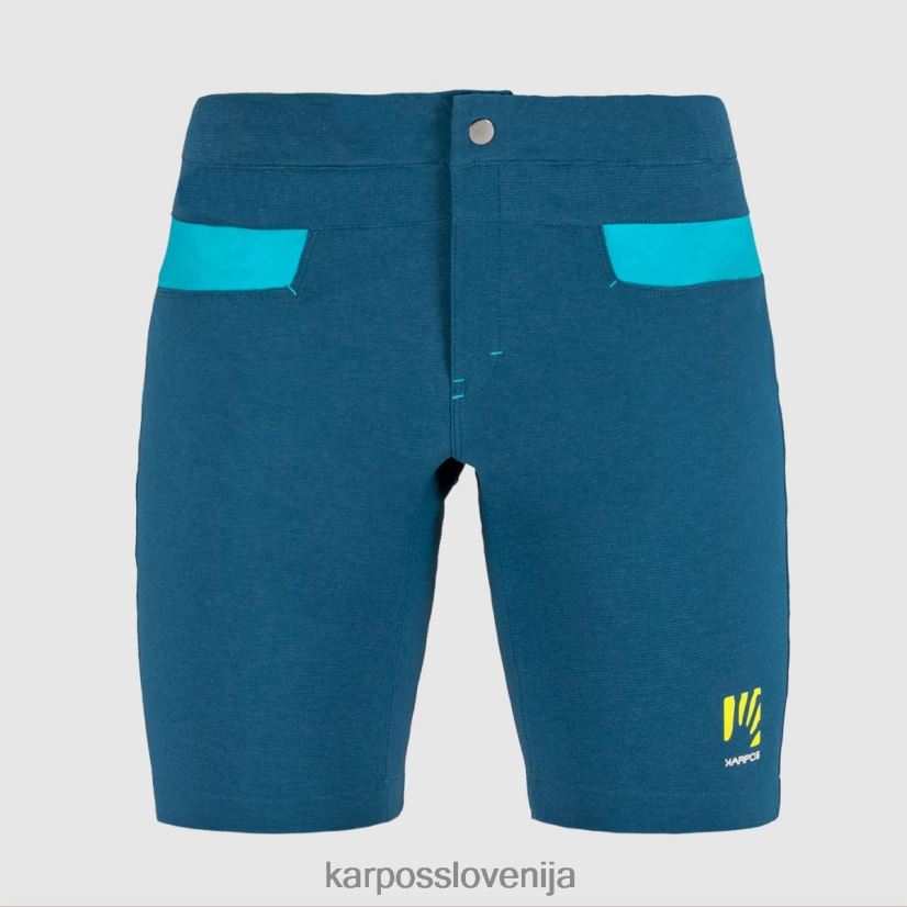 kratek| maroška modra/modra ptica P4ZDFZ1616 Karpos dolada na bermudah ženske