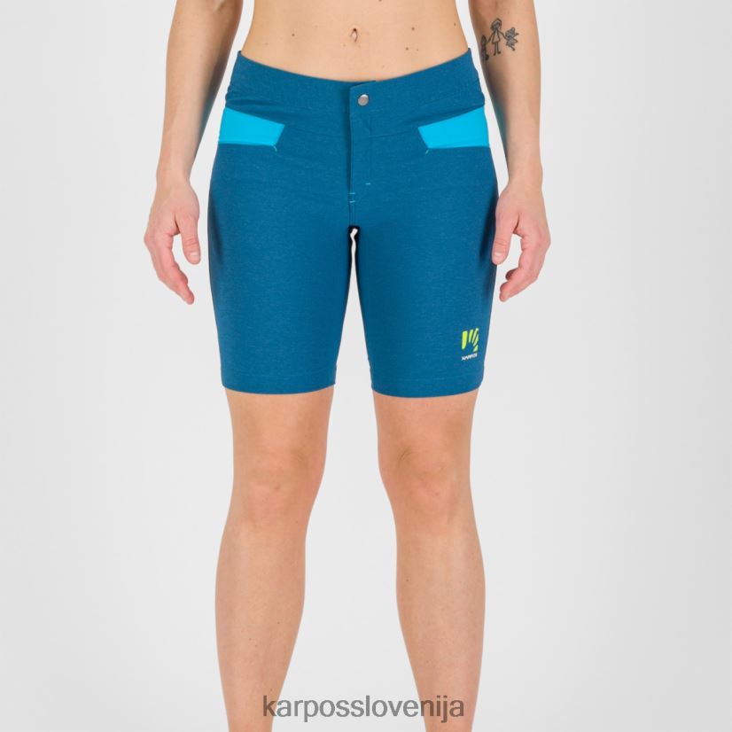 kratek| maroška modra/modra ptica P4ZDFZ1616 Karpos dolada na bermudah ženske